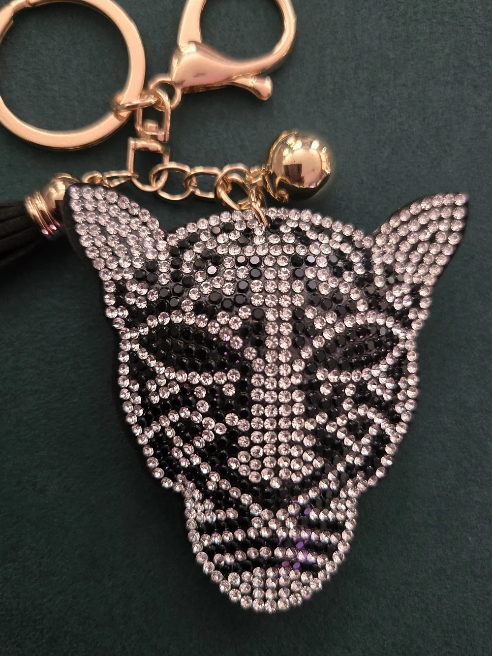 Crystal 🐆Panther Bag Charm /Keychain 🐆NWT